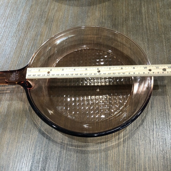 Corning USA Elegant Brown Glass Frying Pan - Picture 4 of 6